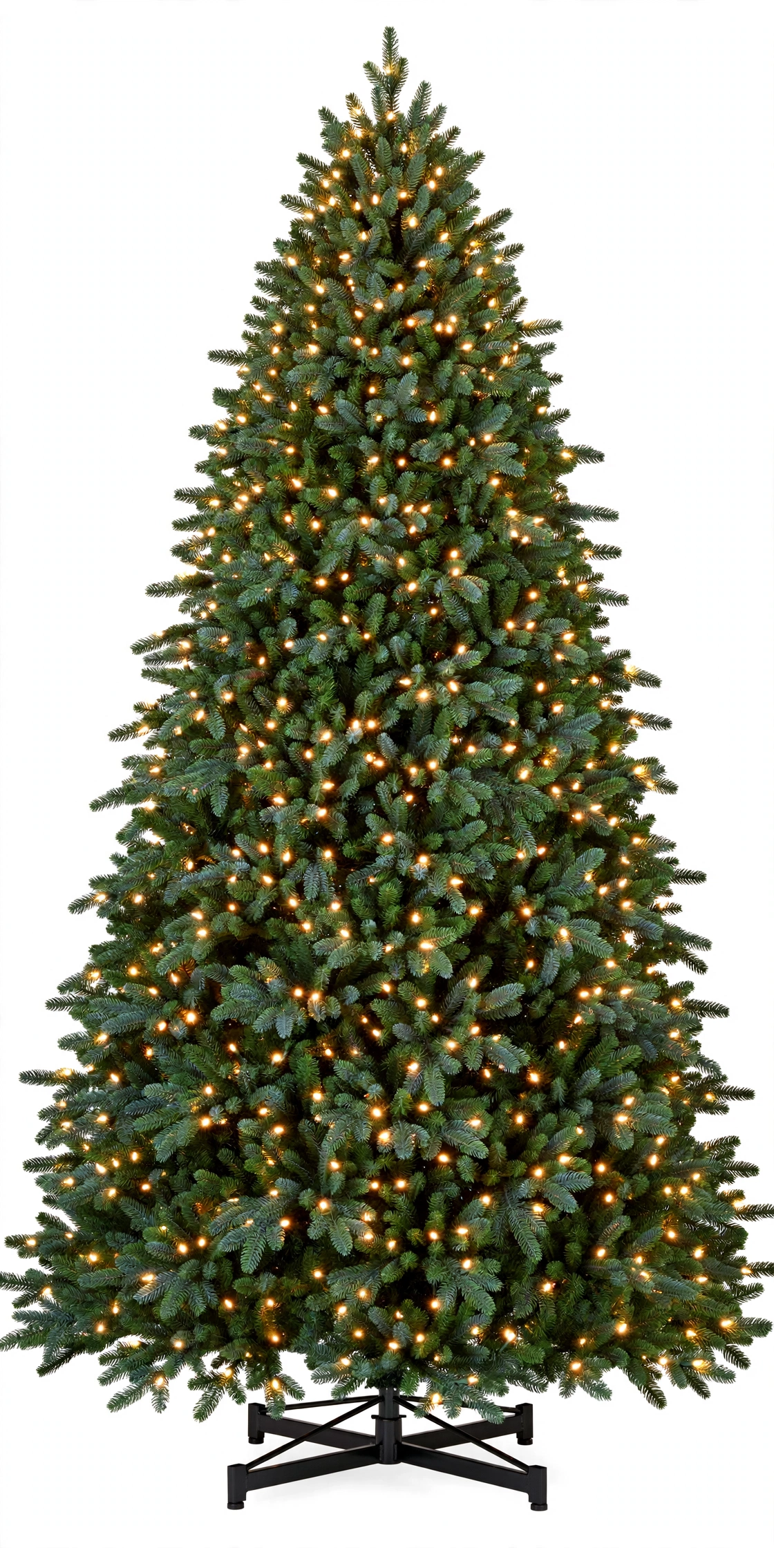 7.5 ft Deluxe Geneva Fir Christmas Tree - Pre-Lit Clear Lights