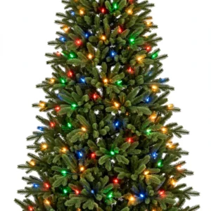 6.5 ft Geneva Fir Christmas Tree - Color-Changing LED